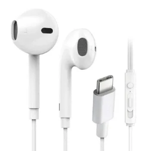 Cuffie Auricolari Type-C Per Huawei P20 Lite Vivavoce In Ear