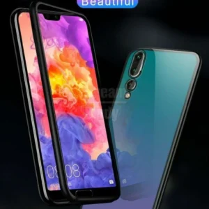 Cover Per Huawei Mate 20 Lite Alluminio Magnetica Vetro