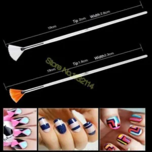 Kit 15 Pennelli Fini Nail Art Ricostruzione Unghie Gel
