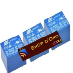 5 Pezzi Relè Relay 12V Songle Srd-12Vdc-Sl-C 250V 10A