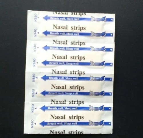 50 Cerotti Nasali Nasal Strips Misura Media - Respira Bene