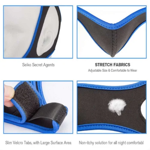 Fascia Elastica Dimagrante Viso Notte Linea V Cintura Shaper
