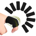 Lotto da 10 Pezzi Elastico Dito Sport Artrite Supporto Dita Finger