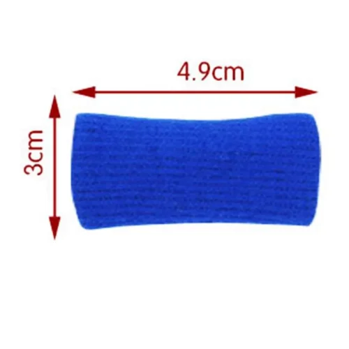 Lotto da 10 Pezzi Elastico Dito Sport Artrite Supporto Dita Finger