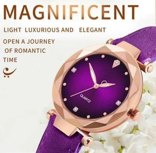 Orologio Bracciale Geneva Donna Foulard Full Pink Analogico