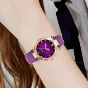 Orologio Bracciale Geneva Donna Foulard Full Pink Analogico
