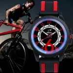 Orologio Uomo Pinbo Ciclismo Fitness Silicone Rosso Nero