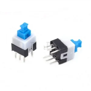 20pz 6 Pin Pulsanti Tattili Self Lock Interruttore Switch