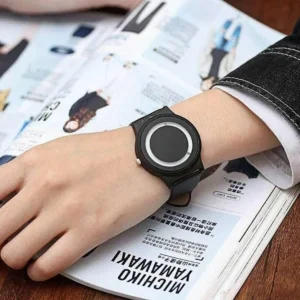 Orologio Unisex Future Hodinky Analogico Rotondo Full Black