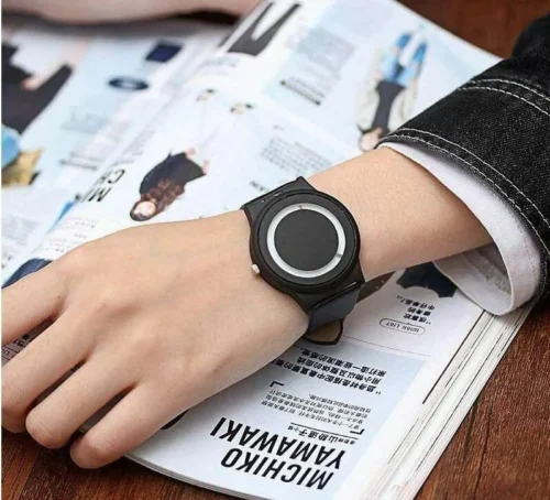 Orologio Unisex Future Hodinky Analogico Rotondo Full Black