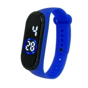 Orologio Sportivo Digitale Fitness Jogging Led Blue