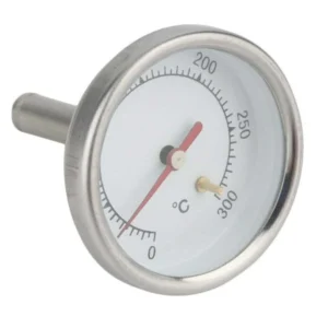 Termometro Da 0 A 300 Gradi Acciaio Inox Alimenti Barbecue