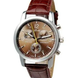 Orologio Uomo Analogico Shshd Marrone Brown Elegante