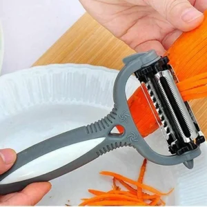 Pela Patate 3 In 1 Carote Verdure Affettatrice Peeler Cutter