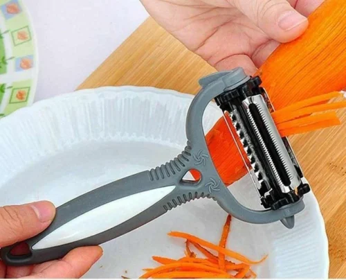 Pela Patate 3 In 1 Carote Verdure Affettatrice Peeler Cutter