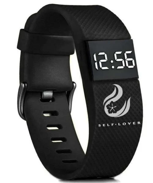 Orologio Digitale A Fascia Self Lover Led Silicone Nero