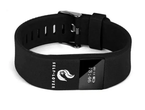 Orologio Digitale A Fascia Self Lover Led Silicone Nero