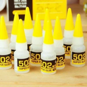 Colla 502 Super Glue Cianoacrilato Forte Legame Adesivo 8G
