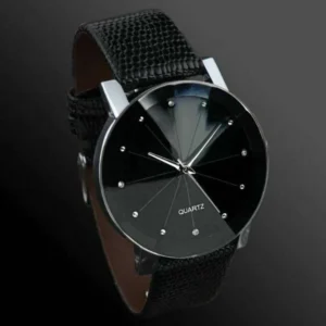 Orologio Uomo Analogico Con Brillantini Raggi Diamante