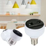 Adattatore Da Portalampada E14 A Presa 220V Italiana Tedesca