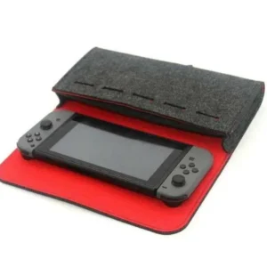 Cover Portafoglio Per Nintendo Switch Borsa In Feltro