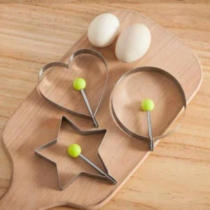 Acciaio Inox Stampo Per Uova A Forma Di Cuore Pancake