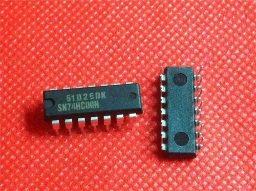 4 Pezzi Sn74Hc00N Sn74Hc002N Dip14 Dip 74Hc00 Integrato