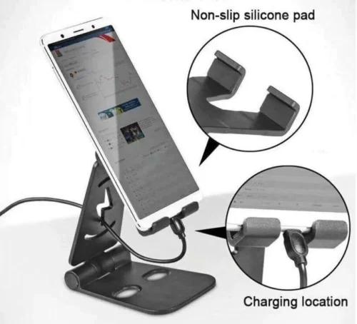Supporto Universale Tavolo Plastica Smartphone Tablet
