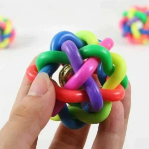 Giocattolo Cane Arcobaleno In Gomma Per Formazione Denti