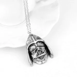 Collana Darth Vader Nerd Testa 18Cm In Lega Zinco Guerre