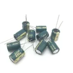 4 Pezzi Lotto Condensatore Alluminio 22uF 400V 13*17Mm