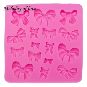 Stampo In Silicone Fiocchi Fiocchetti Varie Misure Cake