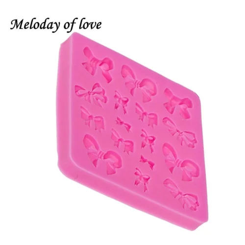 Stampo In Silicone Fiocchi Fiocchetti Varie Misure Cake