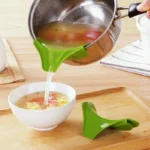 Silicone Anti Fuoriuscita Imbuto Per Padelle Scodelle Zuppe