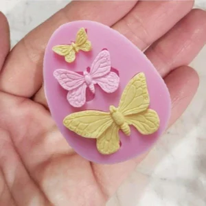 Stampo In Silicone Forma Farfalla Butterfly Varie Misure