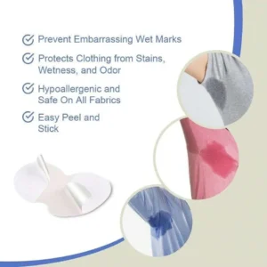 Ascelle 60 Tamponi Sudore Ascellare Tampone Sudore Pad