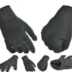 Guanti Anti Taglio Da Lavoro Gloves Protezione Lame Sicurezza