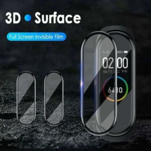 2 X Pellicola Protettiva Compatibile Xiaomi Mi Smart Band 5