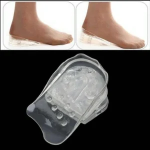2 Alzatacchi 5Cm Alzatacco Solette Gel Silicone Per Altezza