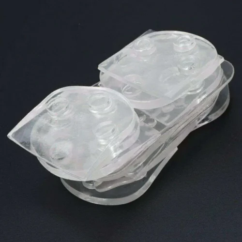 2 Alzatacchi 5Cm Alzatacco Solette Gel Silicone Per Altezza