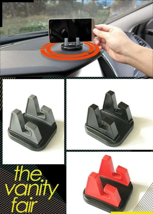 Supporto Per Smartphone Auto Porta Cellulare Ventosa Rotante