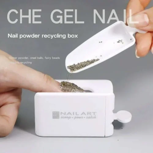 Vassoio Per Polvere Unghia Per Riciclare Scatolino Nail