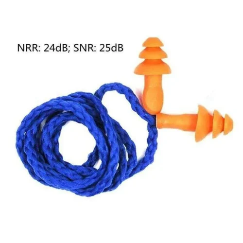 10 Tappi Per Orecchie Silicone 25Db Anti Rumore Lavoro