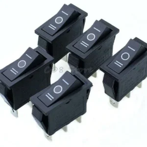 3 Pezzi Deviatore A Bilanciere Unipolare 3 Posizioni Tasto