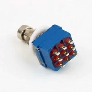 2 Pezzi Interruttore 3Pdt True Bypass Foot Switch Pedale