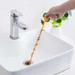 2 Pezzi Dragaggio Lavandino Strumento Rimozione Peli Tubo