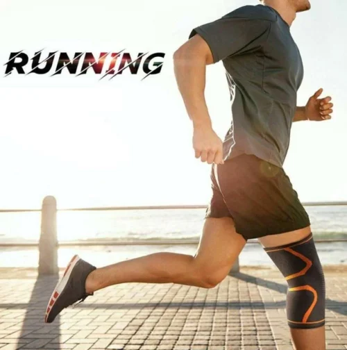 Elastico Ginocchiera Ginocchio Sport Fitness Running Basket