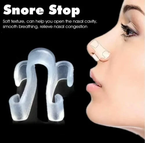 Clip Nasale Smettere Russare Aiuto Apnea Notturna Silicone
