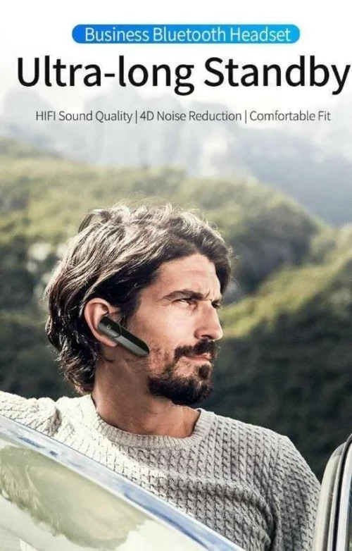 Auricolare Business Kebidu Bluetooth 4.2 Wireless Over-Ear