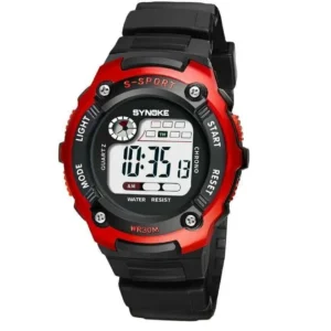 Orologio Digitale Synoke Red High Quality Bambini Waterproof